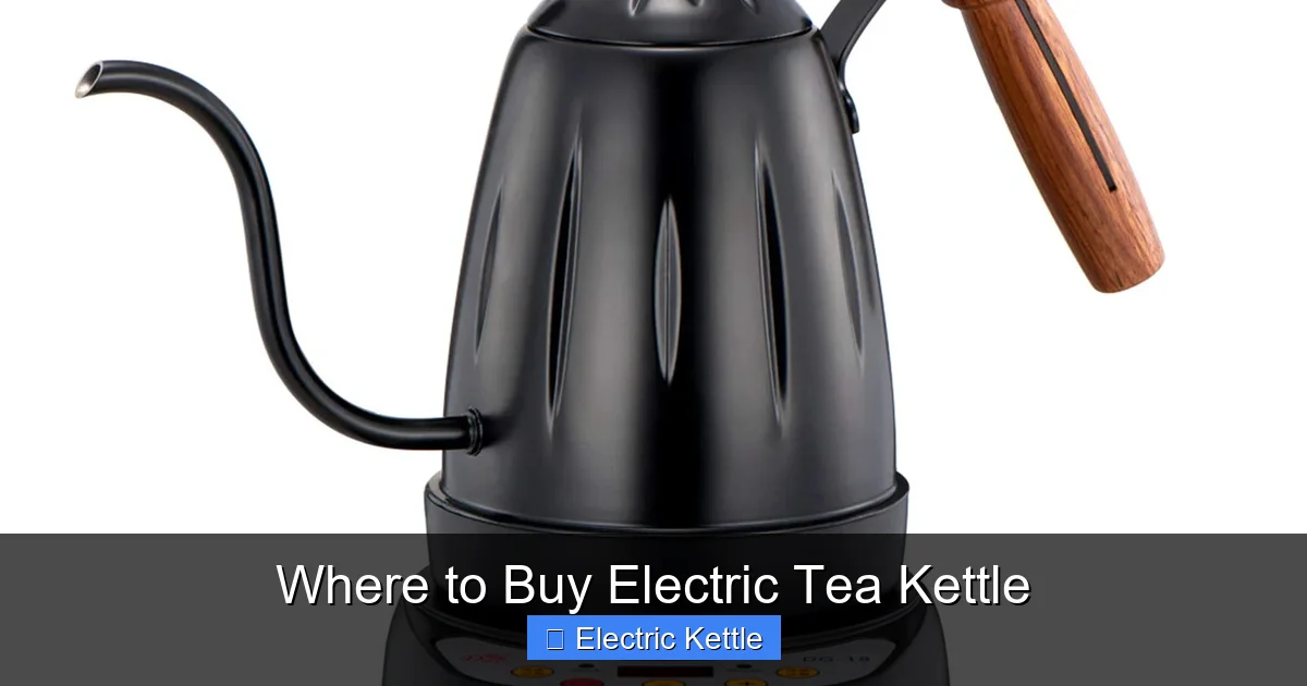 Where to Buy Electric Tea Kettle