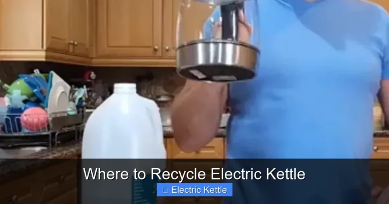 Where to Recycle Electric Kettle