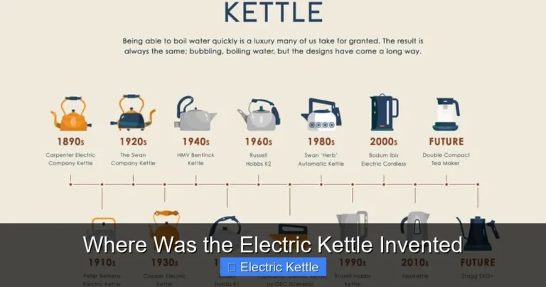 Where Was the Electric Kettle Invented