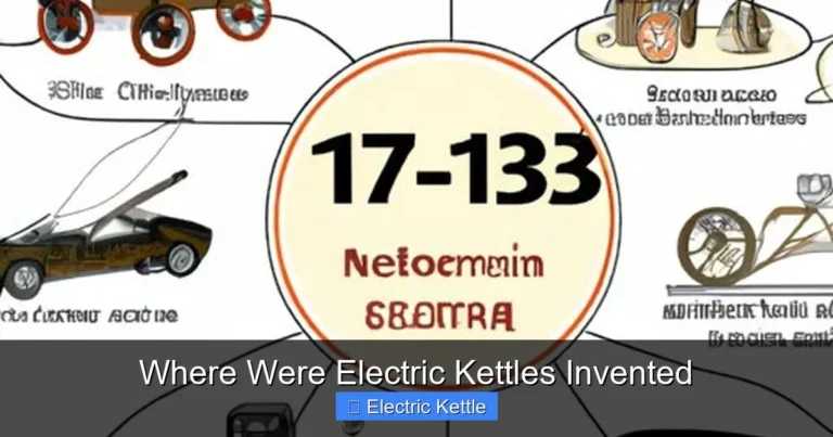 Where Were Electric Kettles Invented