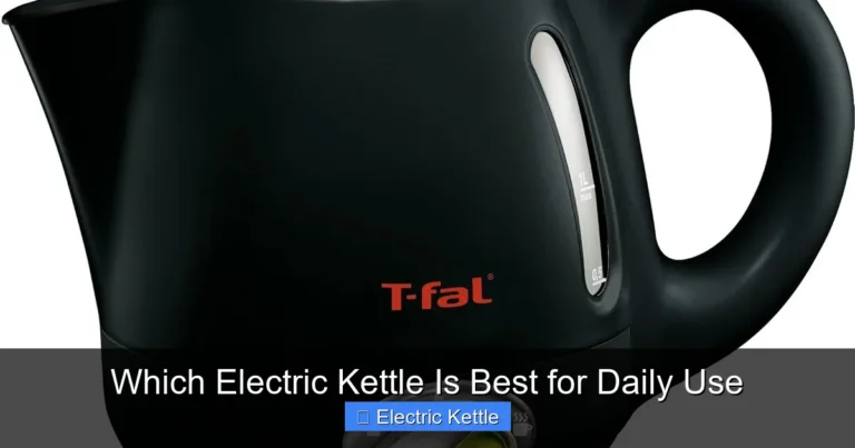 Which Electric Kettle Is Best for Daily Use