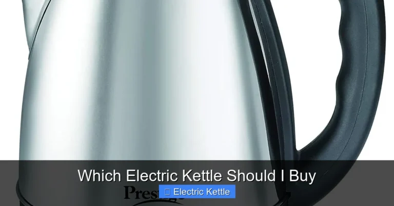 Which Electric Kettle Should I Buy