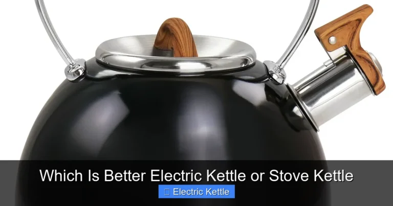 Which Is Better Electric Kettle or Stove Kettle