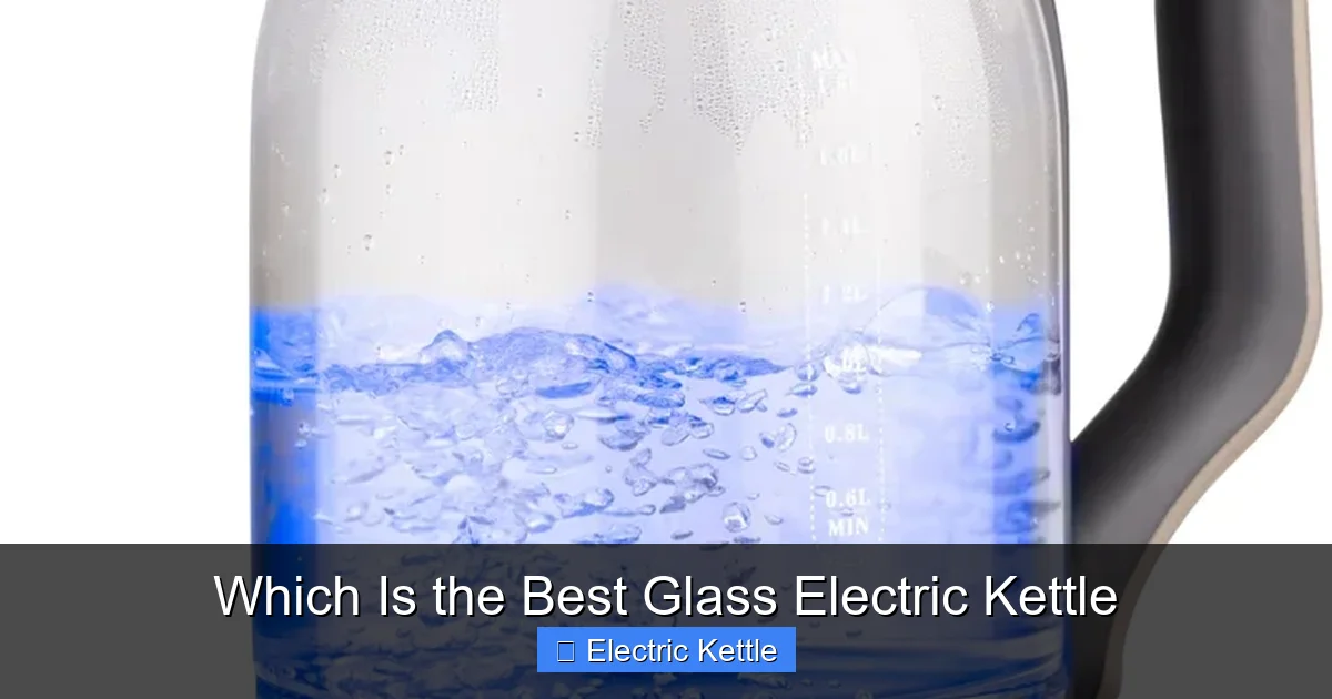 Which Is the Best Glass Electric Kettle