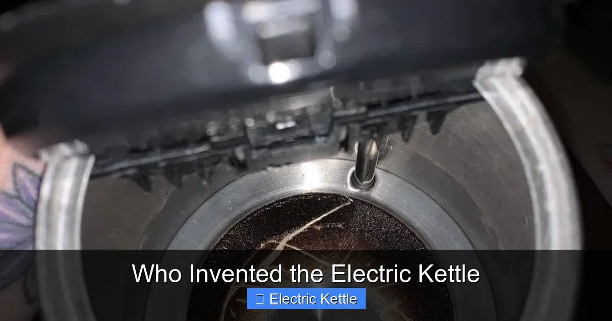 Who Invented the Electric Kettle