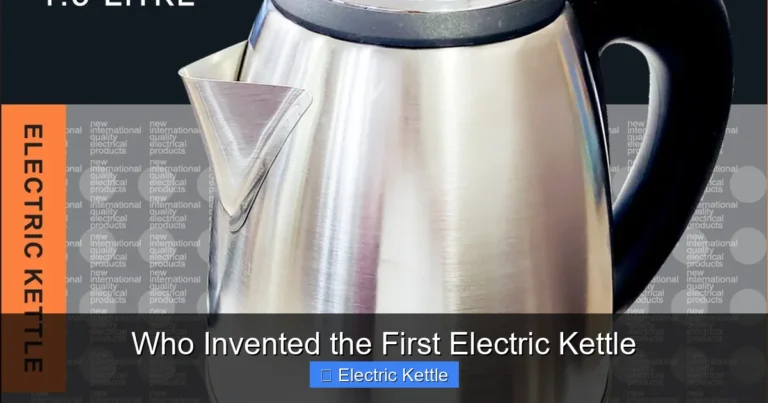 Who Invented the First Electric Kettle