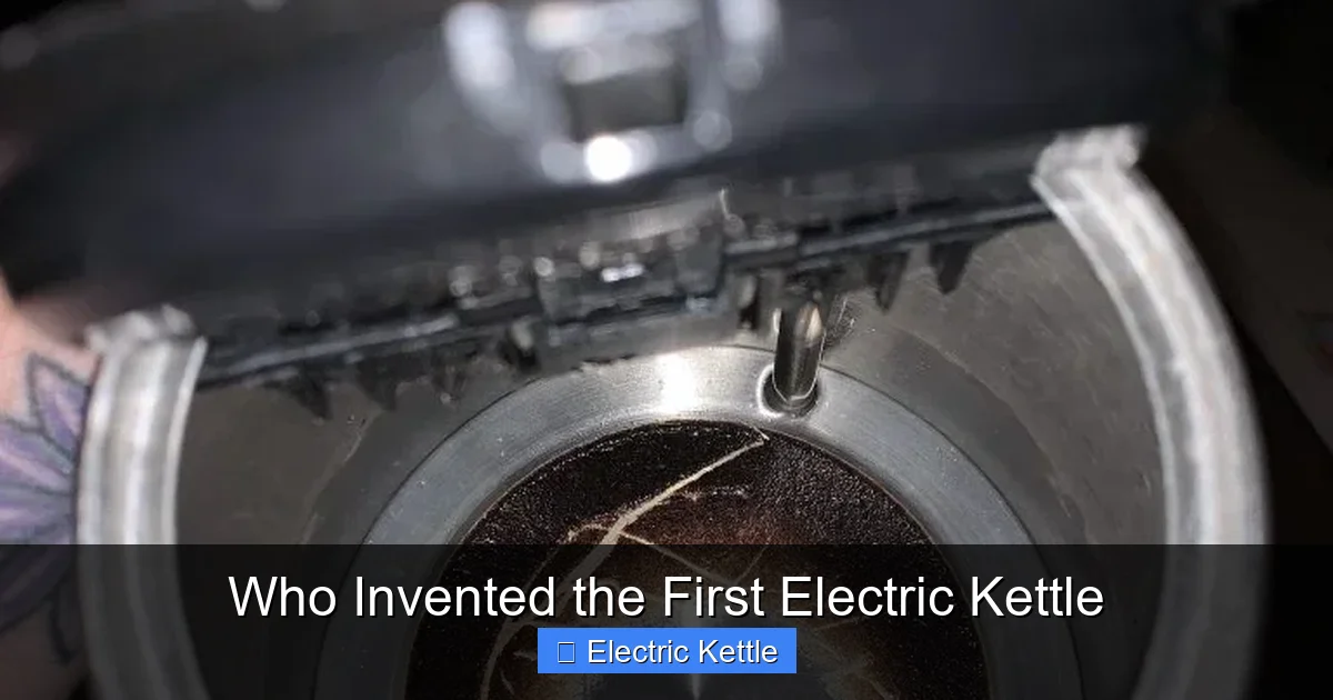 Who Invented the First Electric Kettle