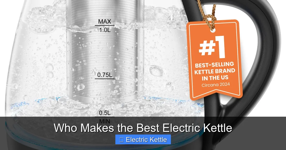 Who Makes the Best Electric Kettle