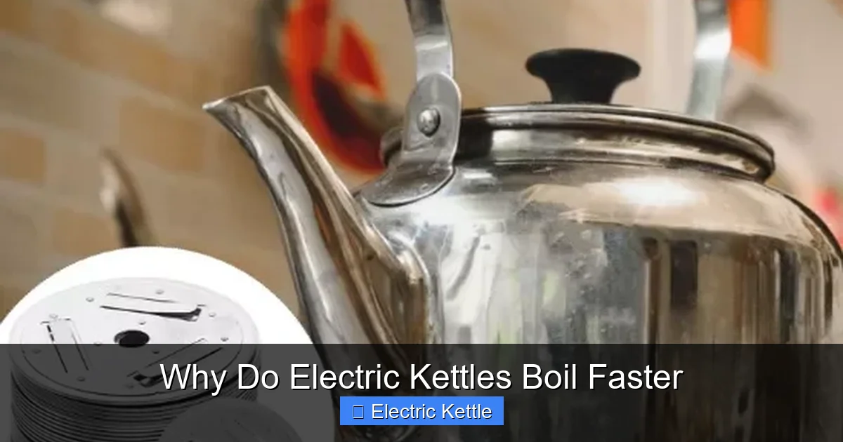 Why Do Electric Kettles Boil Faster