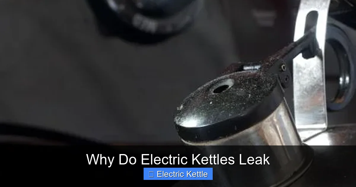 Why Do Electric Kettles Leak