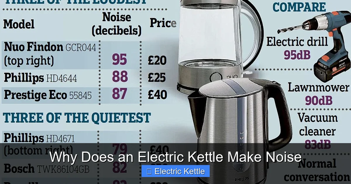 Why Does an Electric Kettle Make Noise