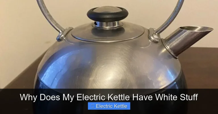 Why Does My Electric Kettle Have White Stuff
