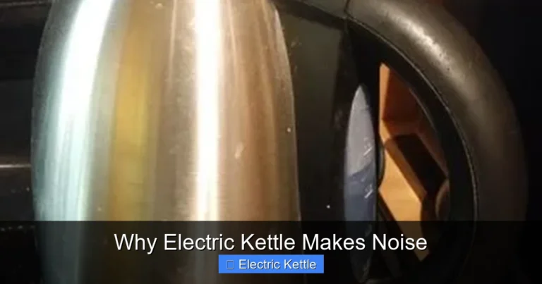 Why Electric Kettle Makes Noise
