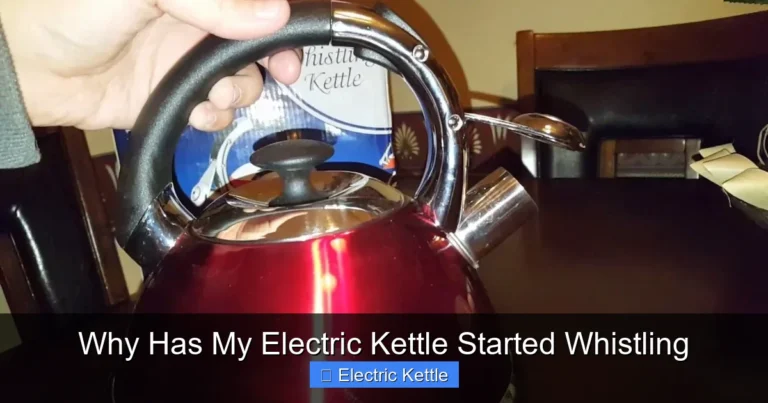 Why Has My Electric Kettle Started Whistling