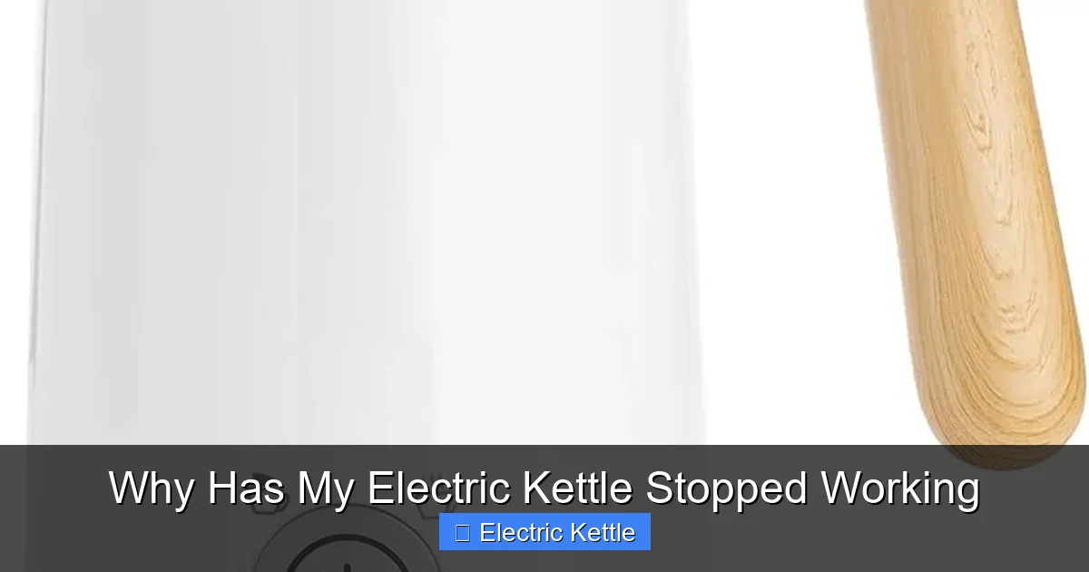 Why Has My Electric Kettle Stopped Working