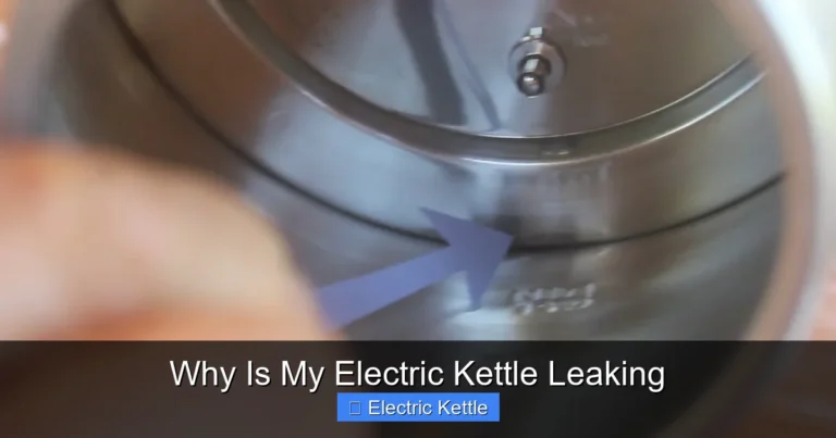 Why Is My Electric Kettle Leaking