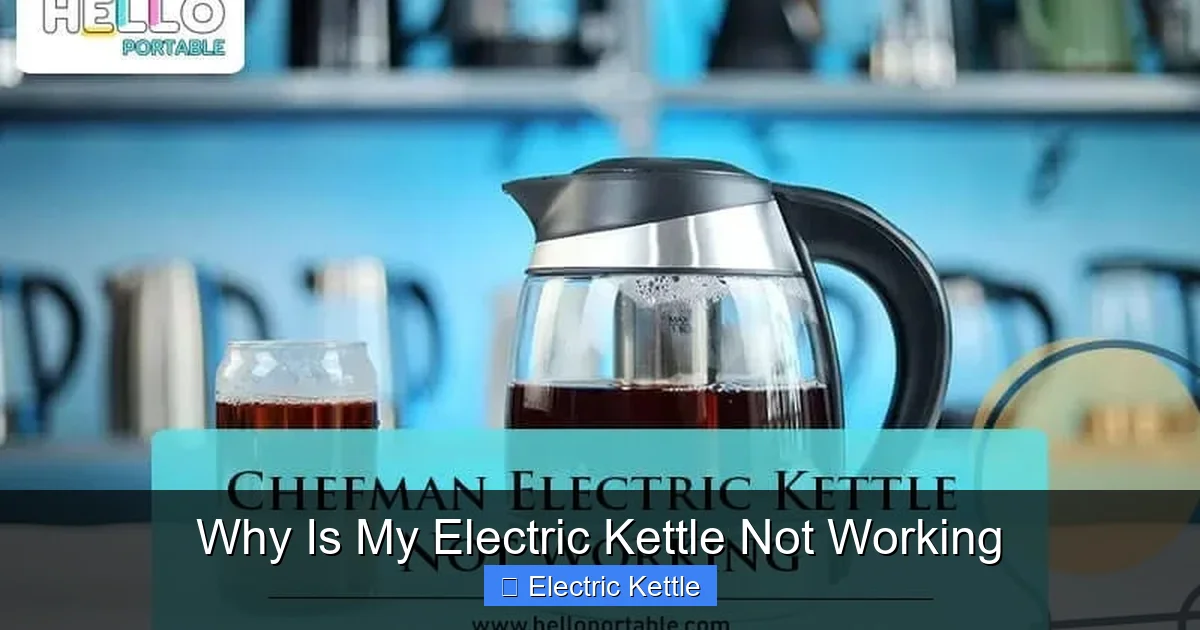Why Is My Electric Kettle Not Working