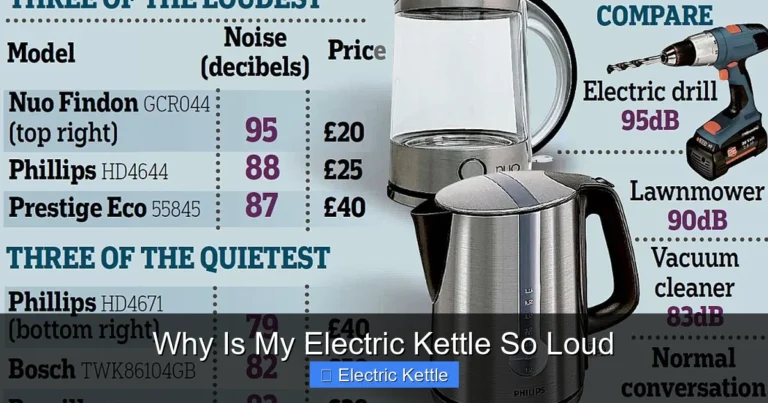 Why Is My Electric Kettle So Loud