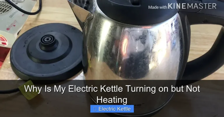 Why Is My Electric Kettle Turning on but Not Heating
