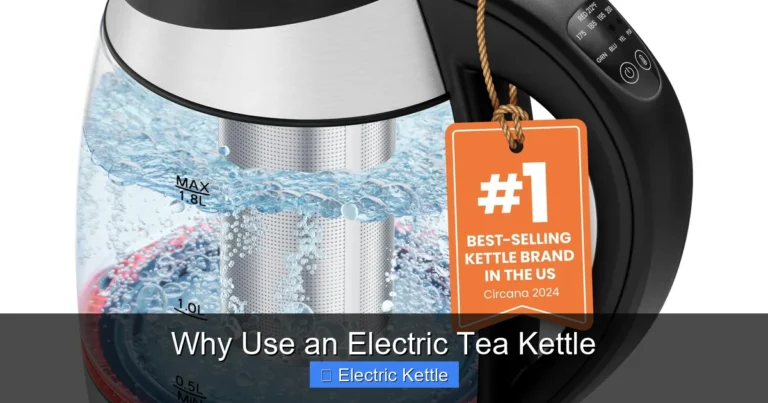 Why Use an Electric Tea Kettle