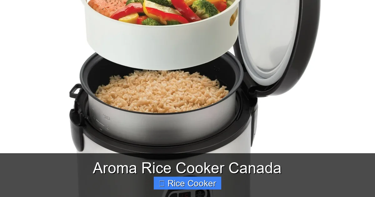 Aroma Rice Cooker Canada