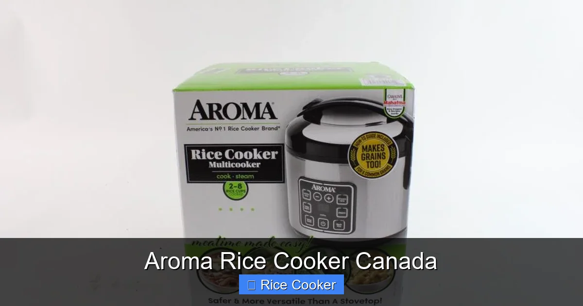 Aroma Rice Cooker Canada