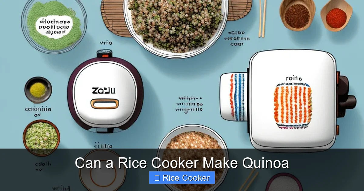 Can a Rice Cooker Make Quinoa
