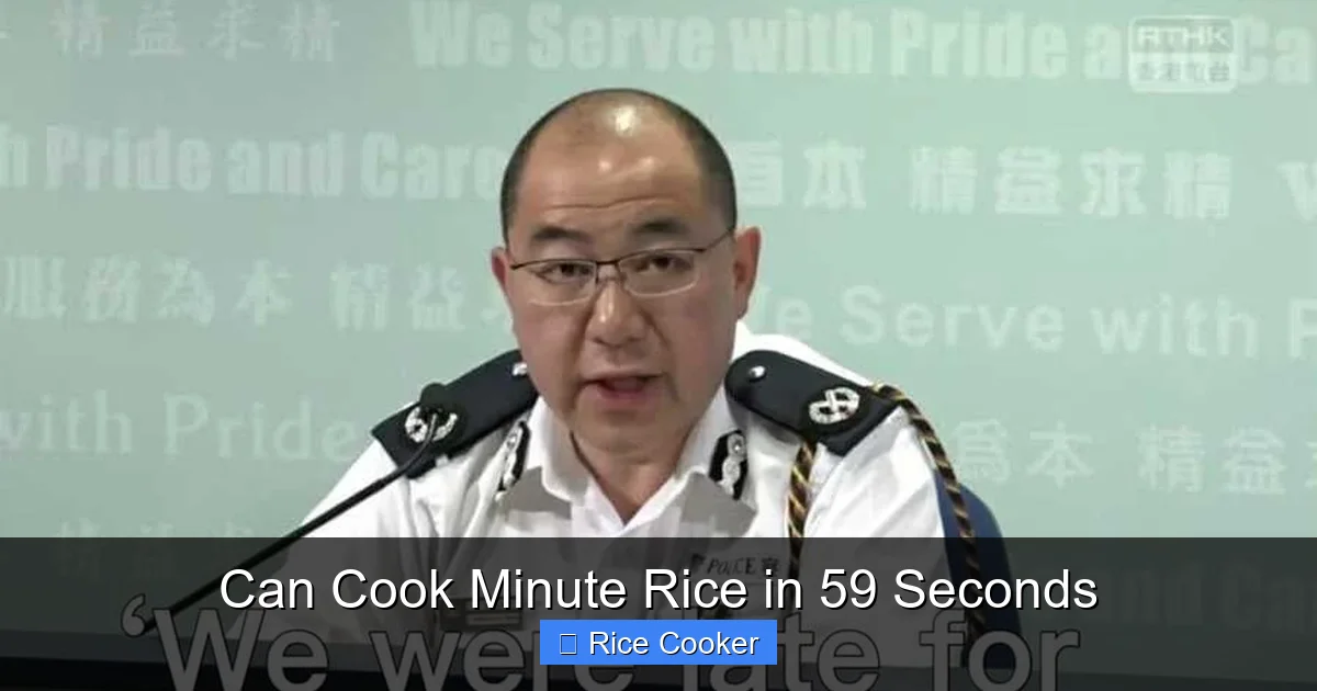 Can Cook Minute Rice in 59 Seconds
