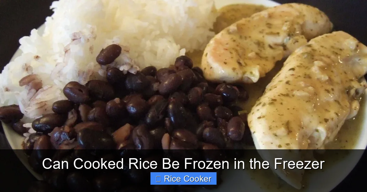 Can Cooked Rice Be Frozen in the Freezer