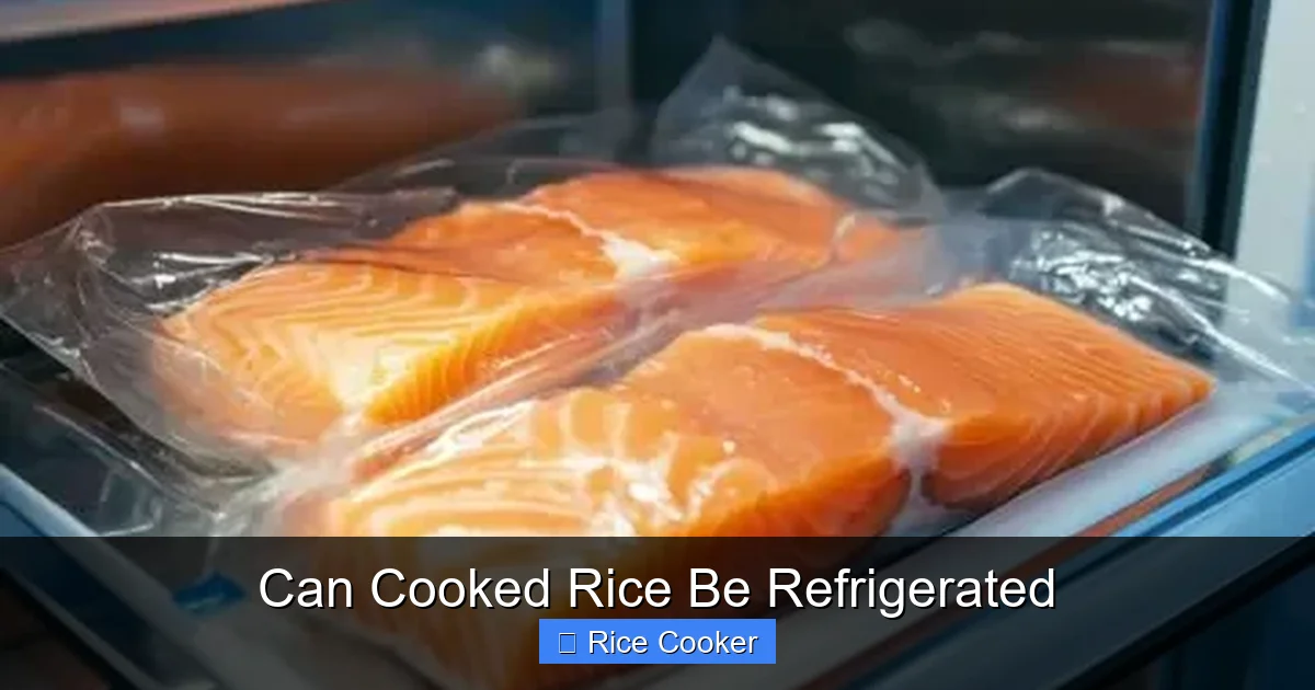 Can Cooked Rice Be Refrigerated