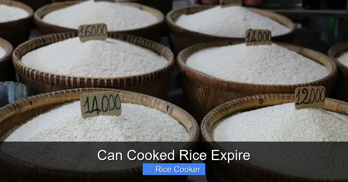 Can Cooked Rice Expire