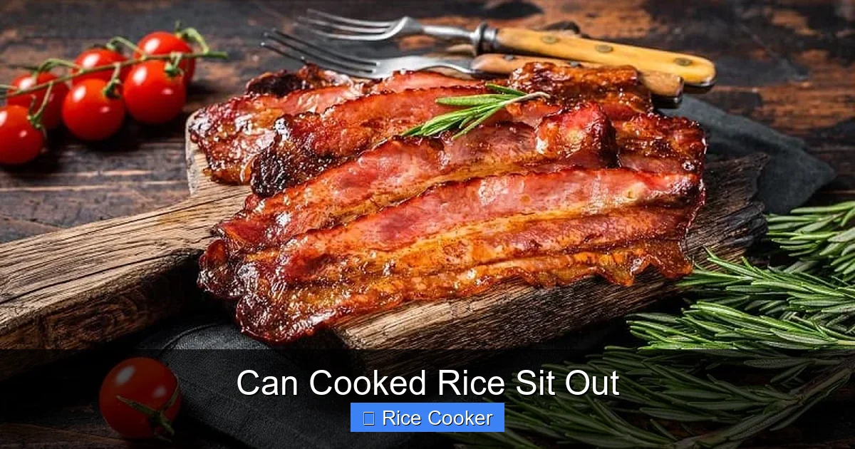 Can Cooked Rice Sit Out