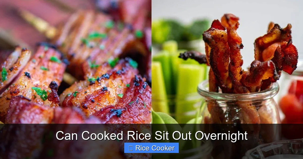 Can Cooked Rice Sit Out Overnight