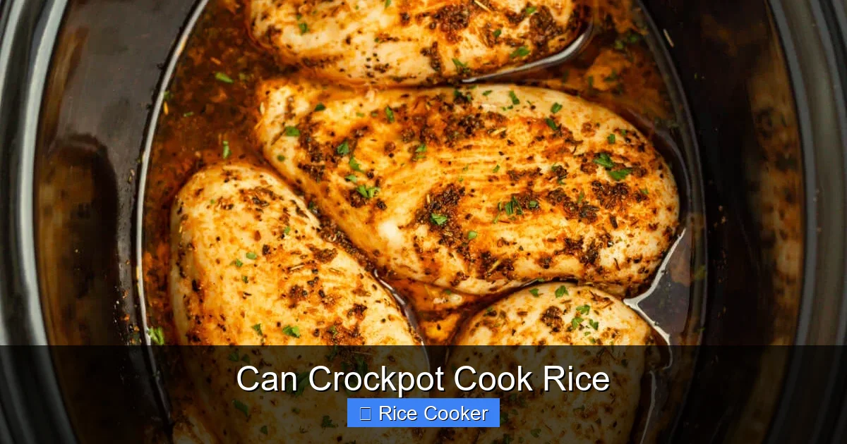 Can Crockpot Cook Rice