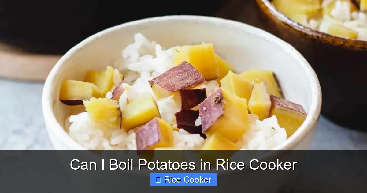 Can I Boil Potatoes in Rice Cooker