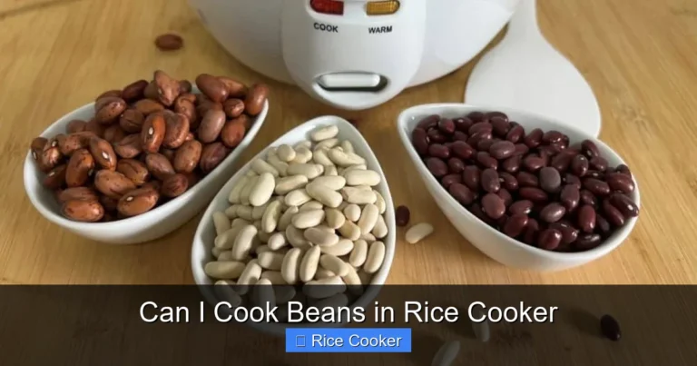 Can I Cook Beans in Rice Cooker