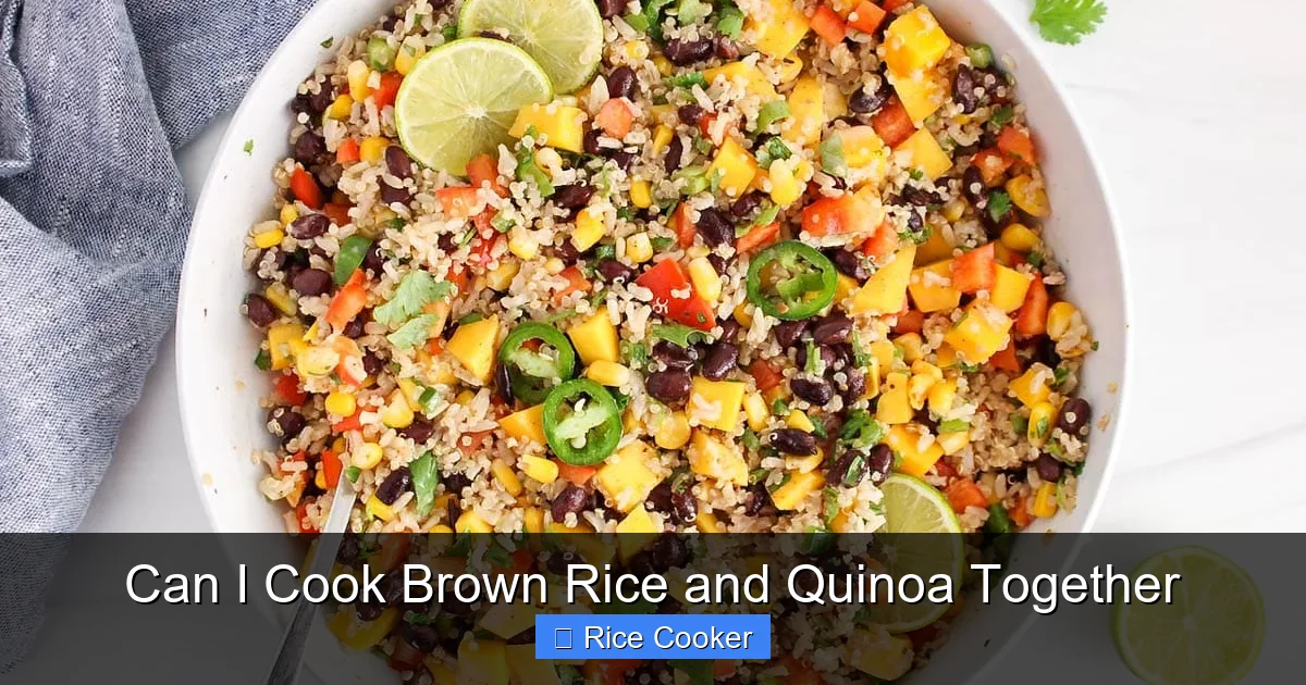 Can I Cook Brown Rice and Quinoa Together