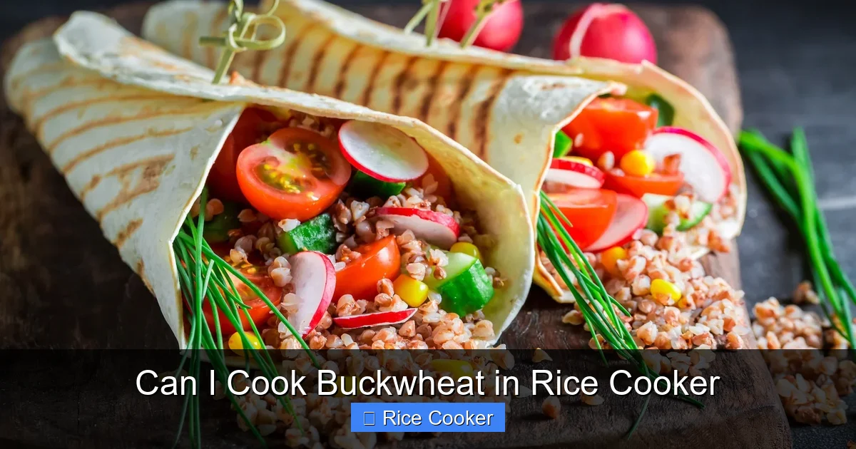 Can I Cook Buckwheat in Rice Cooker
