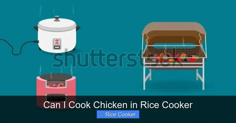 Can I Cook Chicken in Rice Cooker