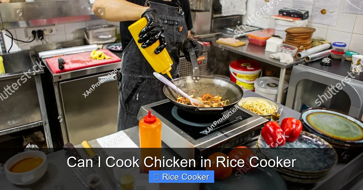 Can I Cook Chicken in Rice Cooker