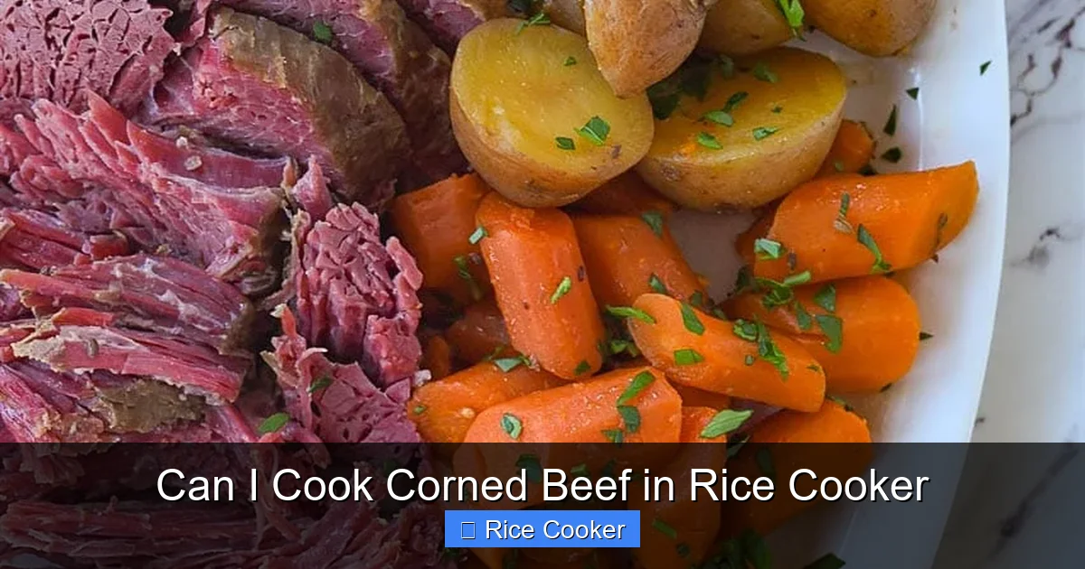 Can I Cook Corned Beef in Rice Cooker
