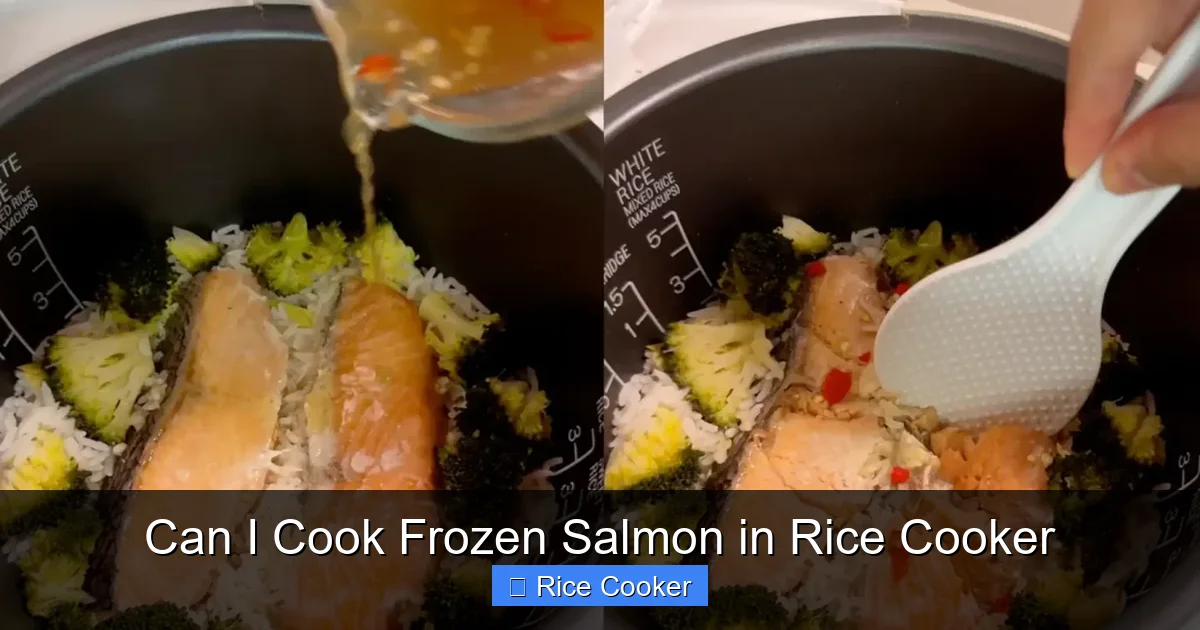 Can I Cook Frozen Salmon in Rice Cooker
