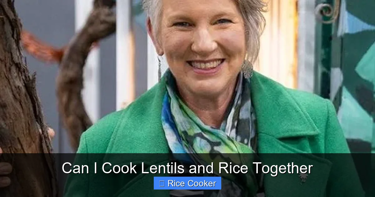Can I Cook Lentils and Rice Together