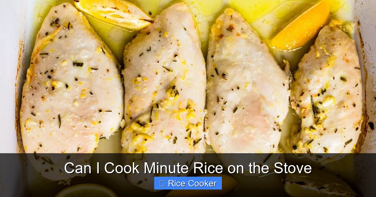 Can I Cook Minute Rice on the Stove