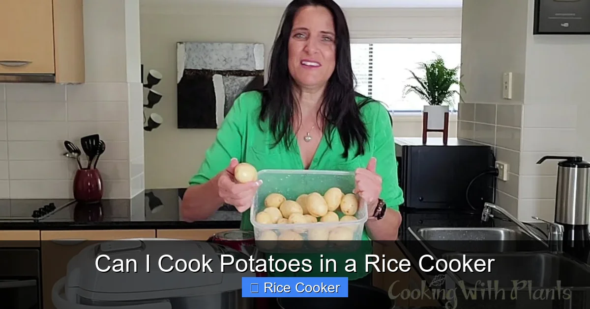 Can I Cook Potatoes in a Rice Cooker