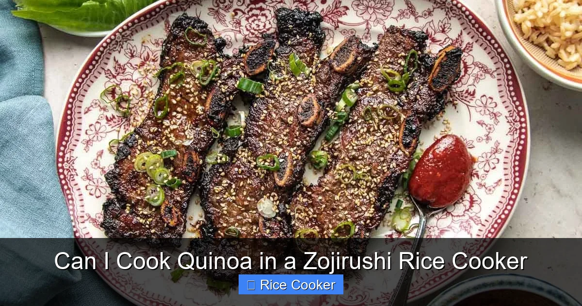 Can I Cook Quinoa in a Zojirushi Rice Cooker