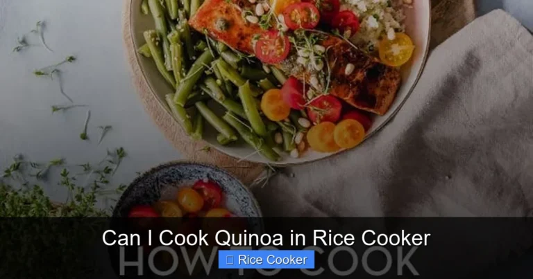 Can I Cook Quinoa in Rice Cooker