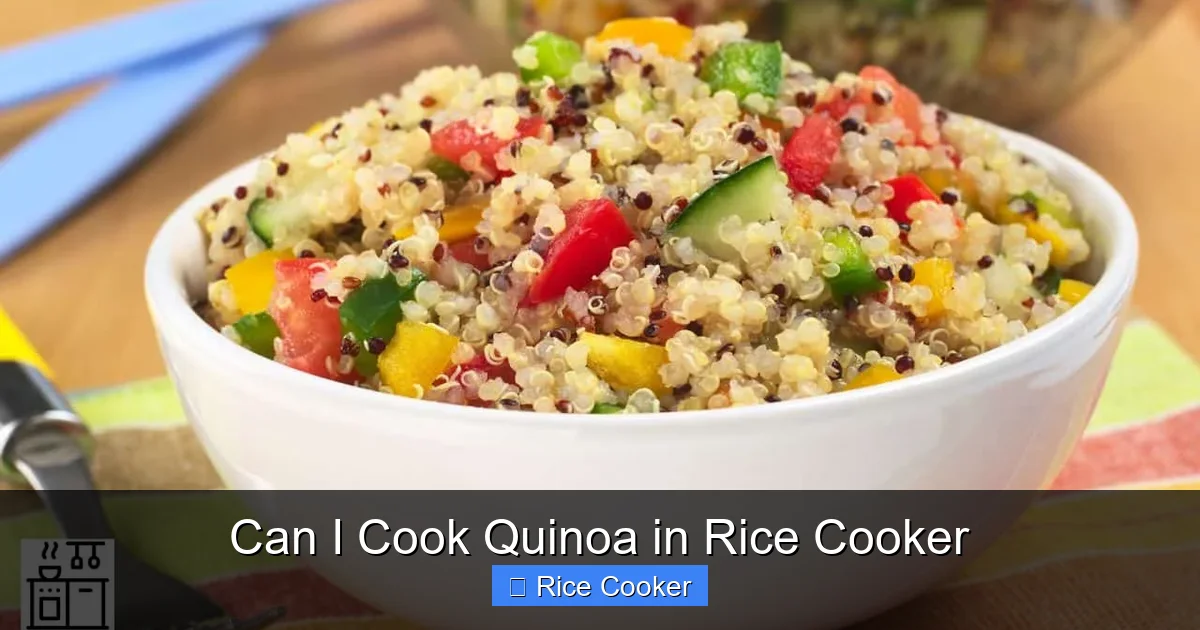 Can I Cook Quinoa in Rice Cooker