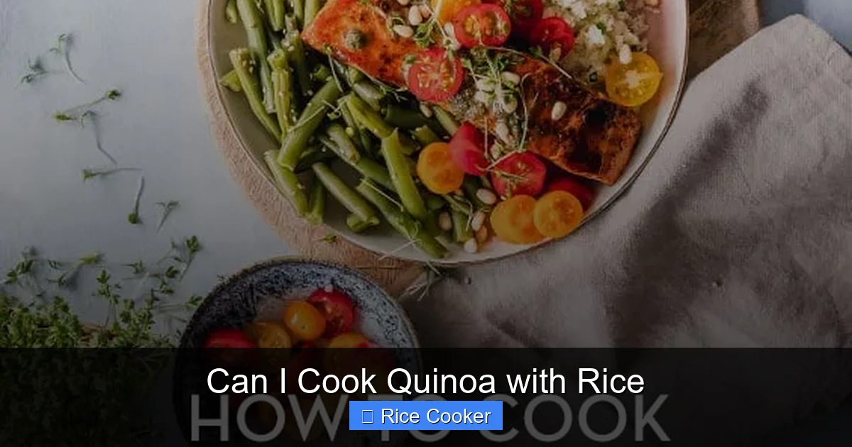 Can I Cook Quinoa with Rice