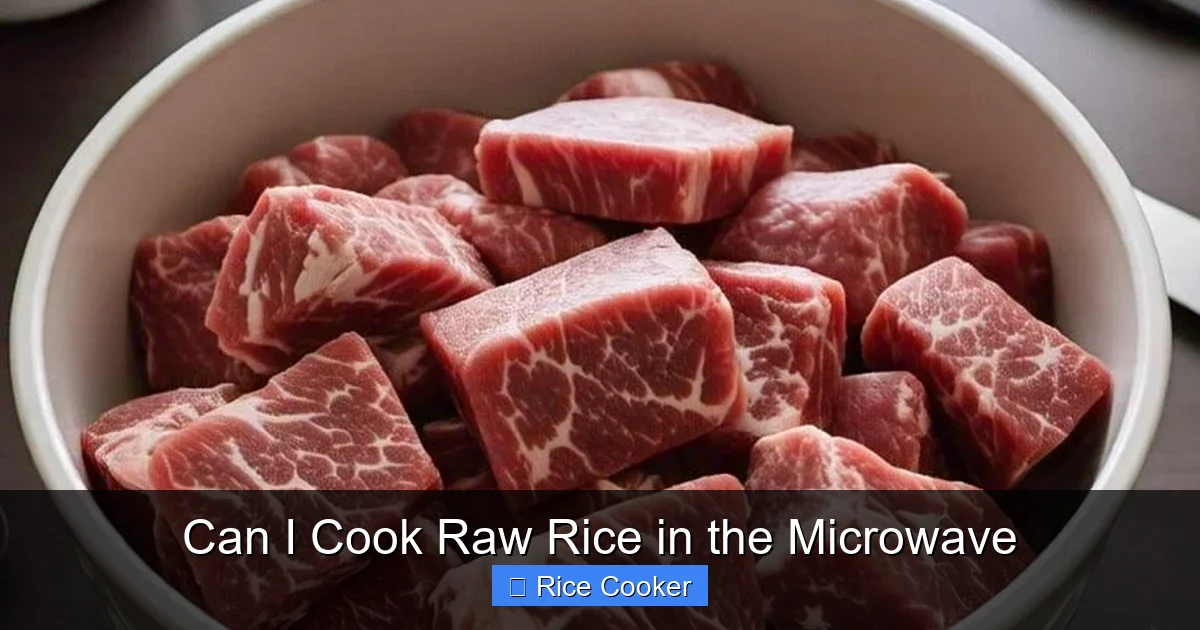 Can I Cook Raw Rice in the Microwave